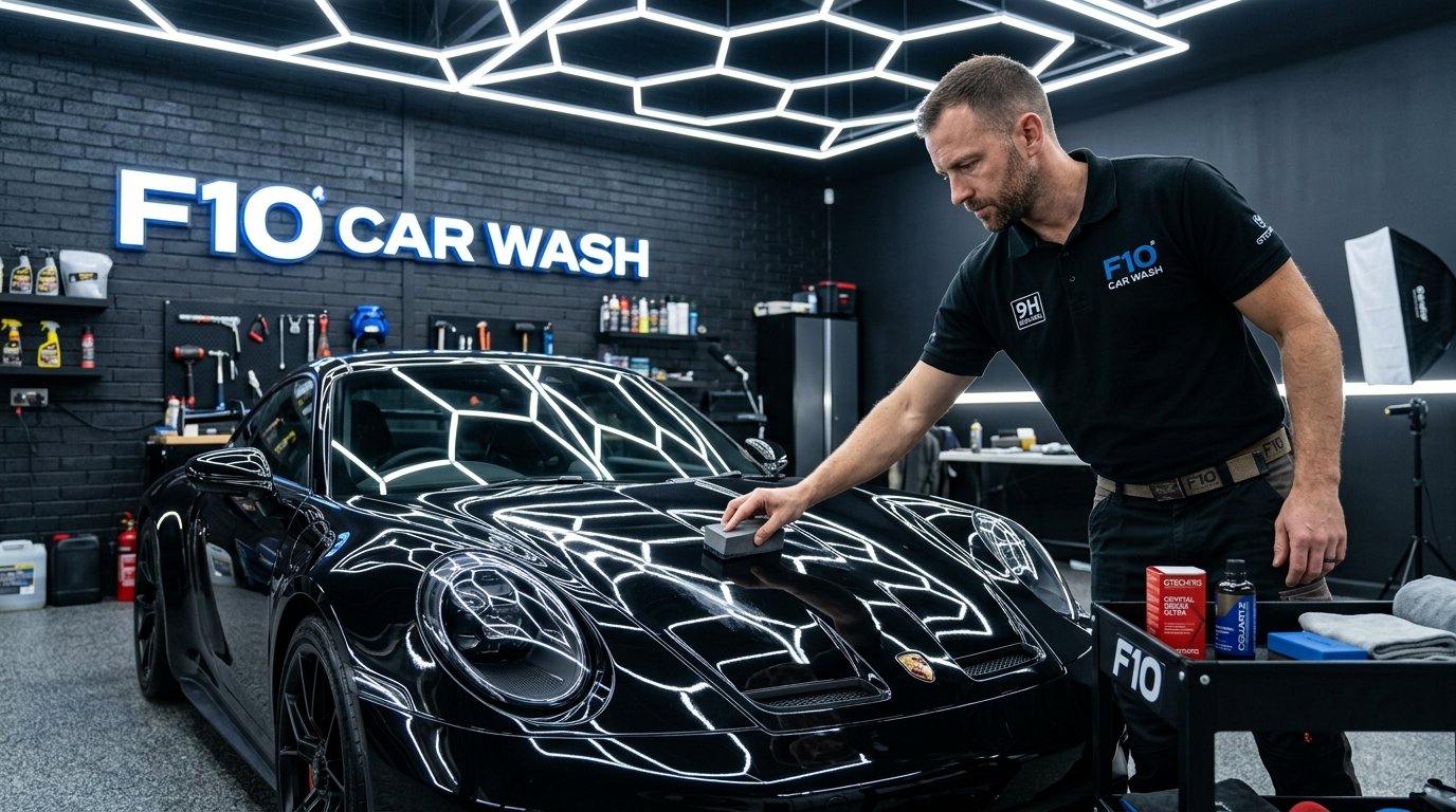 Serviço de Descontaminação de Pintura & Claybar na F10 Car Wash